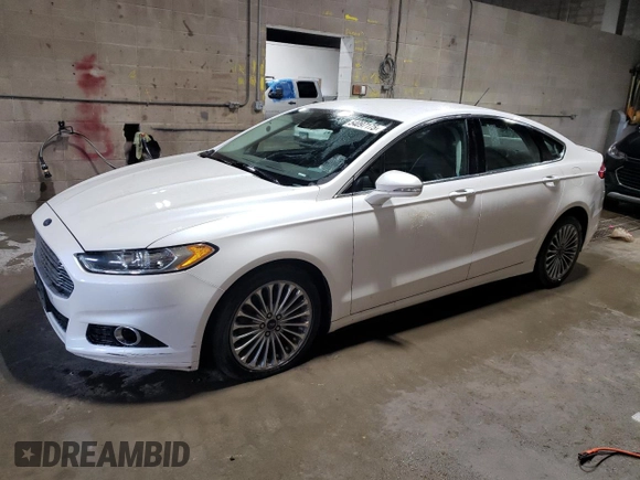 2014 Ford Fusion Titanium with VIN 3FA6P0K9XER184961, listed as a Copart auction lot 54097175 with 99,642 mi miles and Clean Title. Bid and sale history available at carsss.com. Image 1.