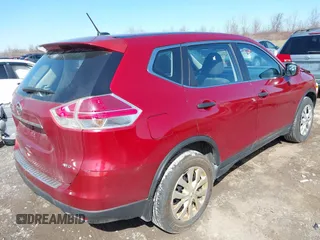 2016 Nissan Rogue SV with VIN KNMAT2MV7GP606961, listed as a IAAI auction lot 41964530 with 147,671 mi miles. Bid and sale history available at carsss.com. Image 4.