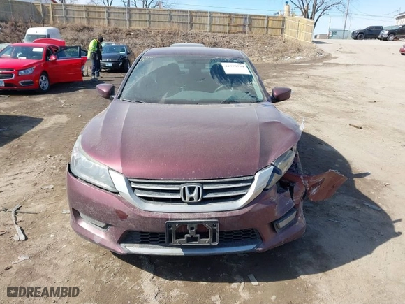 2014 Honda Accord Sedan Sport with VIN 1HGCR2F58EA011381, listed as a IAAI auction lot 41779799 with 121,009 mi miles. Bid and sale history available at carsss.com. Image 12.