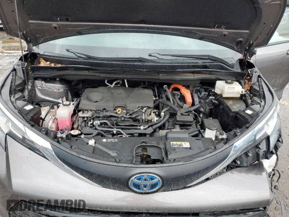 2021 Toyota Sienna XLE with VIN 5TDYSKFC6MS036109, listed as a Copart auction lot 47587895 with 125,204 mi miles and Clean Title. Bid and sale history available at carsss.com. Image 12.