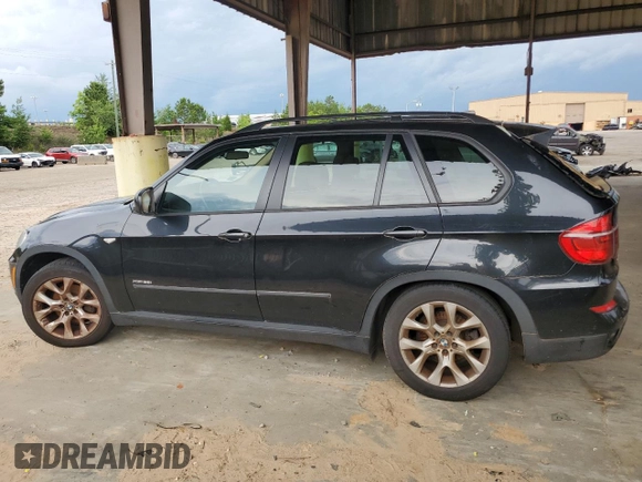 2012 BMW X5 35i with VIN 5UXZV4C54CL990112, listed as a Copart auction lot 59125245 with 142,742 mi miles and Clean title. Bid and sale history available at DreamBid. Image 2.