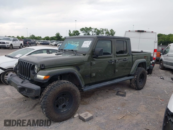 2022 Jeep Gladiator Texas Trail z VIN 1C6HJTAG1NL105124, wystawiony jako IAAI lot #42601707 z przebiegiem 52 064 mil mil oraz . Historia ofert i sprzedaży dostępna na DreamBid. Obrazek 14.