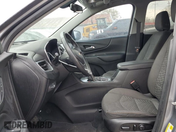 2018 Chevrolet Equinox LT with VIN 3GNAXJEV1JL122582, listed as a Copart auction lot 50991345 with 114,264 mi miles and Salvage Title. Bid and sale history available at carsss.com. Image 7.