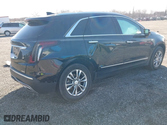 2020 Cadillac XT5 Premium Luxury FWD with VIN 1GYKNCRS5LZ236055, listed as a IAAI auction lot 41754608 with 50,509 mi miles. Bid and sale history available at carsss.com. Image 4.