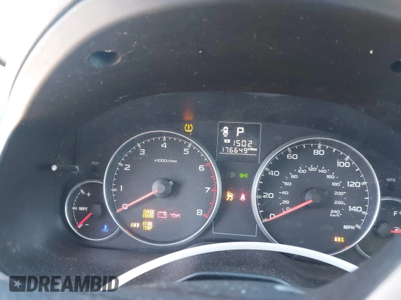 2014 Subaru Outback Premium with VIN 4S4BRBDC1E3261766, listed as a IAAI auction lot 41936461 with 176,649 mi miles and . Bid and sale history available at DreamBid. Image 7.