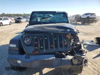 2021 Jeep Wrangler Sport S with VIN 1C4GJXAN1MW665247, listed as a Copart auction lot 84696044 with 71,693 mi miles and Salvage Title. Bid and sale history available at DreamBid. Image 5.