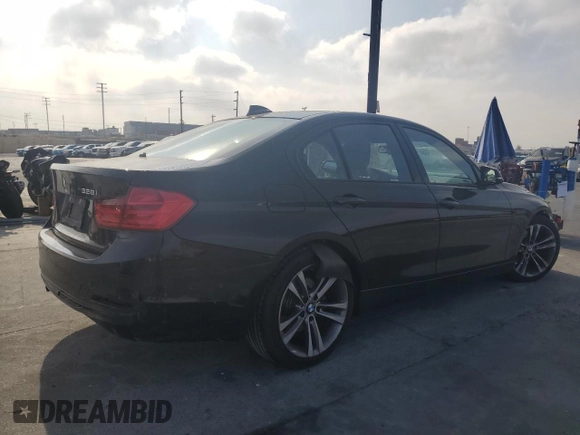 2013 BMW 3 Series 328i with VIN WBA3C1G56DNR44144, listed as a Copart auction lot 53846275 with 109,997 mi miles and Salvage Title. Bid and sale history available at DreamBid. Image 3.