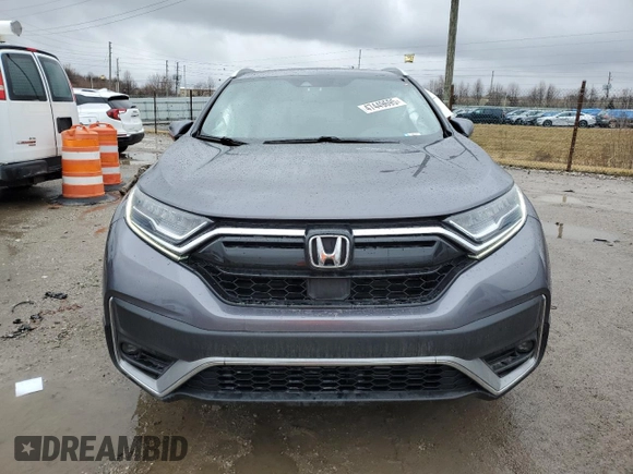 2021 Honda CR-V Touring with VIN 2HKRW2H92MH661638, listed as a Copart auction lot 47449695 with 63,106 mi miles and Salvage Title. Bid and sale history available at carsss.com. Image 5.