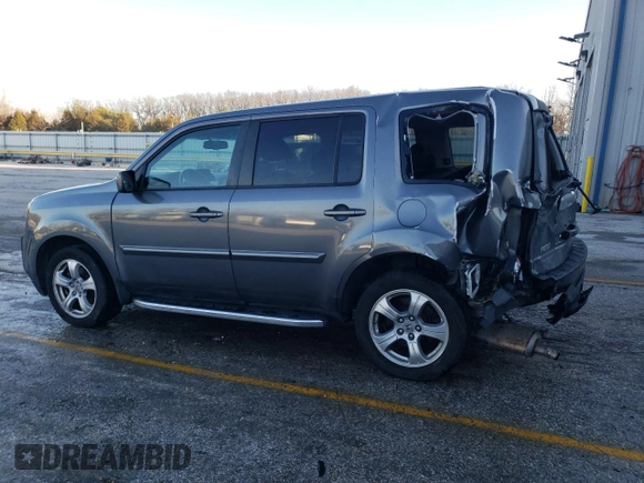 2012 Honda Pilot EX-L with VIN 5FNYF4H7XCB008137, listed as a Copart auction lot 41837155 with 202,659 mi miles and Salvage Title. Bid and sale history available at DreamBid. Image 2.