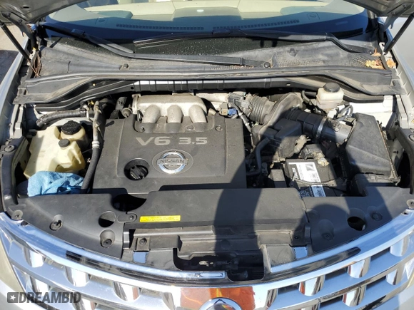 2005 Nissan Murano SL with VIN JN8AZ08T35W325047, listed as a Copart auction lot 69662484 with 132,492 mi miles and Salvage Title. Bid and sale history available at carsss.com. Image 11.