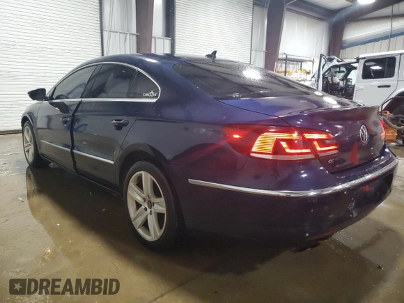 2013 Volkswagen CC Sport Plus z VIN WVWBP7ANXDE510033, wystawiony jako Copart lot #57266425 z przebiegiem 91 124 mil mil oraz Szkoda całkowita • Salvage title. Historia ofert i sprzedaży dostępna na DreamBid. Obrazek 2.