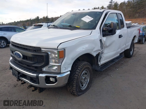 2022 Ford F-250 XL with VIN 1FT7X2B65NEC97669, listed as a IAAI auction lot 41259192 with 76,613 mi miles and . Bid and sale history available at DreamBid. Image 2.