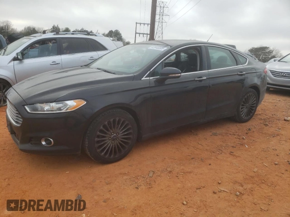 2013 Ford Fusion Titanium with VIN 3FA6P0K98DR123865, listed as a Copart auction lot 42846505 with 94,598 mi miles and Salvage Title. Bid and sale history available at DreamBid. Image 1.