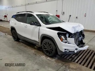 2024 GMC Terrain SLE with VIN 3GKALTEG3RL313177, listed as a Copart auction lot 82643974 with Not provided miles and Salvage title. Bid and sale history available at DreamBid. Image 4.
