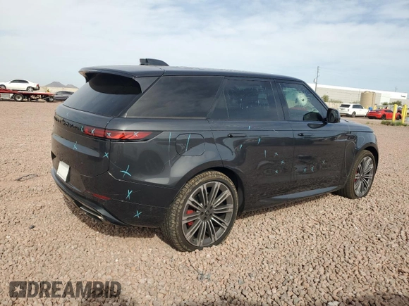 2024 Land Rover Range Rover Sport Dynamic SE with VIN SAL1L9FU9RA199592, listed as a Copart auction lot 50844035 with Not Provided miles and Salvage Title. Bid and sale history available at DreamBid. Image 3.