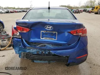 2021 Hyundai Accent Limited с VIN 3KPC34A6XME152699, выставлен на аукционе Copart как лот 53493065 с пробегом 74 021 миль миль и Списание • Salvage title. История ставок и продаж доступна на DreamBid. Изображение 6.
