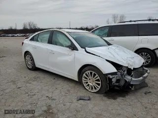2014 Chevrolet Cruze ECO with VIN 1G1PJ5SBXE7310719, listed as a Copart auction lot 86409124 with 0 mi miles and Salvage Title. Bid and sale history available at carsss.com. Image 4.