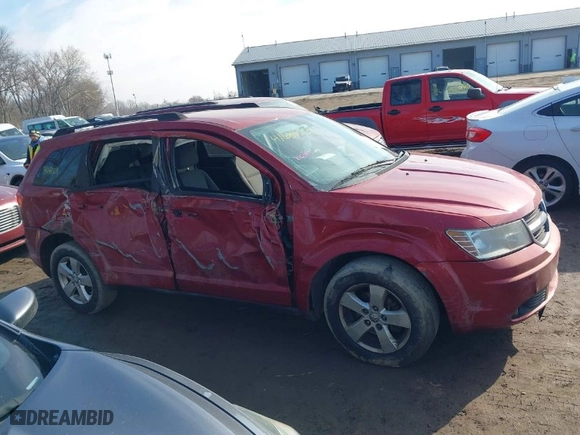 2010 Dodge Journey SXT with VIN 3D4PG5FV3AT118495, listed as a IAAI auction lot 41684009 with NaN miles. Bid and sale history available at carsss.com. Image 13.