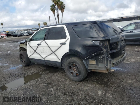 2017 Ford Police Interceptor Utility z VIN 1FM5K8AR6HGB33761, wystawiony jako Copart lot #43651195 z przebiegiem Nie podano mil oraz Tytuł czysty. Historia ofert i sprzedaży dostępna na DreamBid. Obrazek 2.