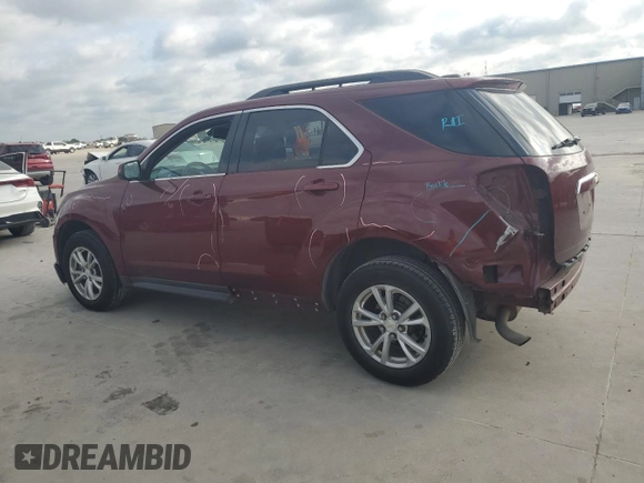 2016 Chevrolet Equinox LT with VIN 2GNALCEK5G6307146, listed as a Copart auction lot 52997995 with Not Provided miles and Salvage Title. Bid and sale history available at carsss.com. Image 2.