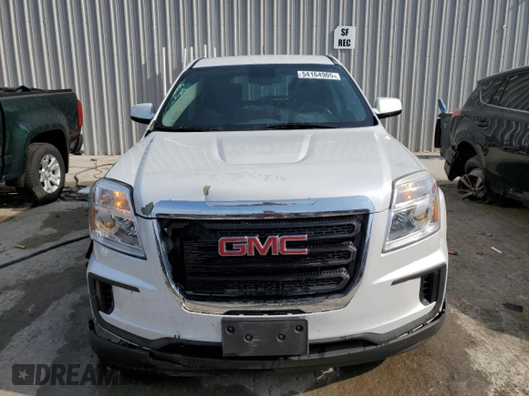 2016 GMC Terrain SLE with VIN 2GKFLSEK5G6127971, listed as a Copart auction lot 54164905 with 109,418 mi miles and Non Repairable. Bid and sale history available at DreamBid. Image 5.