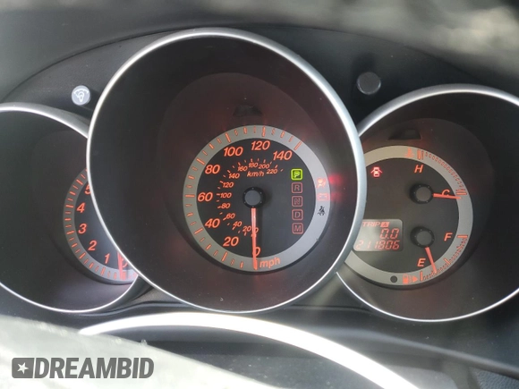 2006 Mazda 3 S Grand Touring with VIN JM1BK344661539226, listed as a Copart auction lot 87957735 with 211,806 mi miles and Salvage Title. Bid and sale history available at DreamBid. Image 9.