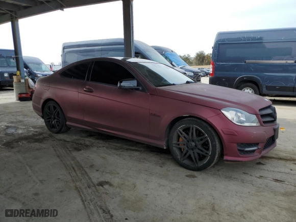 2013 Mercedes-Benz C-Class C 250 with VIN WDDGJ4HB6DG025755, listed as a Copart auction lot 52239375 with 85,012 mi miles and Salvage Title. Bid and sale history available at carsss.com. Image 4.
