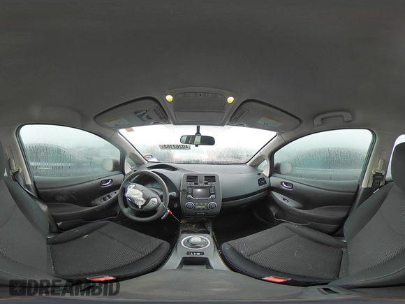 2016 Nissan LEAF S with VIN 1N4BZ0CPXGC313658, listed as a Copart auction lot 40262153 with 48,274 mi miles. Bid and sale history available at carsss.com. Image 13.