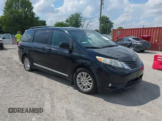 2014 Toyota Sienna XLE with VIN 5TDYK3DC2ES466214, listed as a IAAI auction lot 42746789 with 300,050 mi miles and . Bid and sale history available at DreamBid. Image 1.