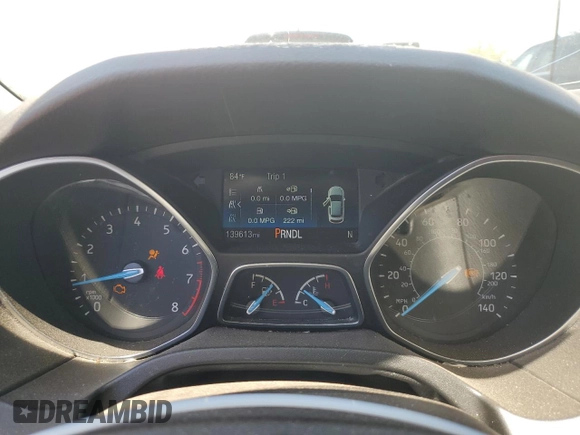2017 Ford Focus SE with VIN 1FADP3F26HL304540, listed as a Copart auction lot 56597875 with 139,613 mi miles and Clean Title. Bid and sale history available at DreamBid. Image 9.