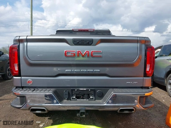 2021 GMC Sierra 1500 SLT with VIN 3GTU9DED4MG220866, listed as a IAAI auction lot 41918595 with 12,981 mi miles. Bid and sale history available at carsss.com. Image 16.