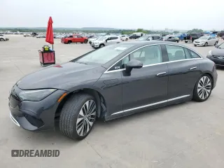 2023 Mercedes-Benz EQE with VIN W1KEG2BB4PF015190, listed as a Copart auction lot 55633594 with 14,807 mi miles and Salvage Title. Bid and sale history available at carsss.com. Image 1.