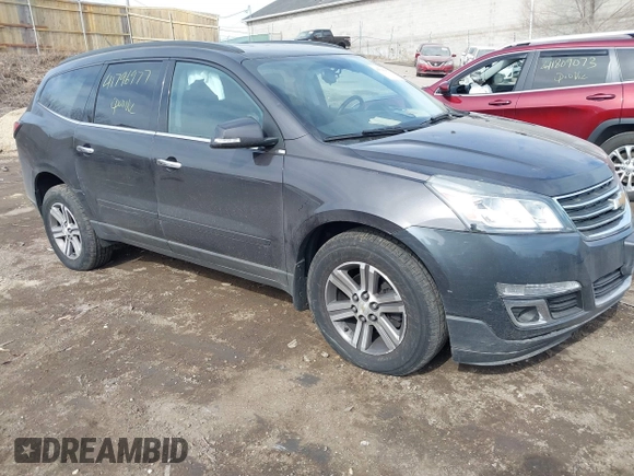 2017 Chevrolet Traverse LT with VIN 1GNKRGKD4HJ277707, listed as a IAAI auction lot 41796977 with 146,705 mi miles and . Bid and sale history available at DreamBid. Image 1.