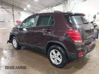 2022 Chevrolet Trax LT with VIN KL7CJPSM8NB543754, listed as a IAAI auction lot 41521615 with 41,291 mi miles. Bid and sale history available at carsss.com. Image 3.