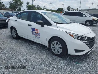 2024 Nissan Versa S with VIN 3N1CN8DV7RL892754, listed as a Copart auction lot 58859495 with 14,041 mi miles and Non repairable. Bid and sale history available at DreamBid. Image 4.