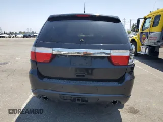 2013 Dodge Durango Citadel with VIN 1C4SDJET9DC505111, listed as a Copart auction lot 59810335 with 135,169 mi miles and Salvage title. Bid and sale history available at DreamBid. Image 6.