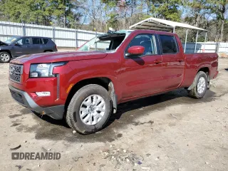 2024 Nissan Frontier SV with VIN 1N6ED1FJ0RN617797, listed as a Copart auction lot 47929285 with 9,183 mi miles and Salvage title. Bid and sale history available at DreamBid. Image 1.