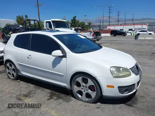2009 Volkswagen Golf GTI with VIN WVWFD71K09W145332, listed as a IAAI auction lot 42837148 with 126,825 mi miles and . Bid and sale history available at DreamBid. Image 1.