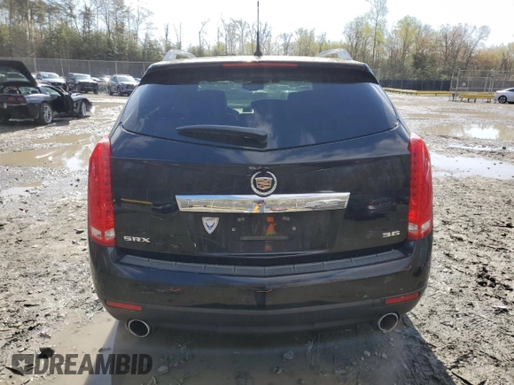 2013 Cadillac SRX Luxury Collection with VIN 3GYFNCE35DS573565, listed as a Copart auction lot 51568975 with 167,560 mi miles and Salvage Title. Bid and sale history available at carsss.com. Image 6.
