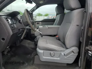 2011 Ford F-150 XL with VIN 1FTFX1EF5BFA01265, listed as a Copart auction lot 54848895 with 166,524 mi miles and Salvage title. Bid and sale history available at DreamBid. Image 7.