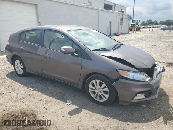 2013 Honda Insight EX with VIN JHMZE2H78DS001282, listed as a Copart auction lot 59076785 with 229,388 mi miles and Clean title. Bid and sale history available at DreamBid. Image 4.