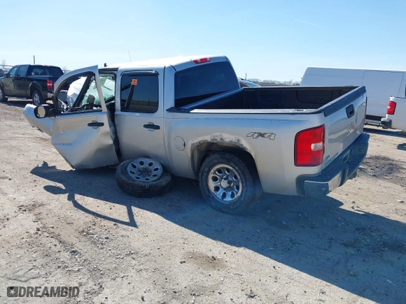 2010 Chevrolet Silverado 1500 LS with VIN 3GCRKREA3AG205283, listed as a IAAI auction lot 41757424 with 1 mi miles. Bid and sale history available at carsss.com. Image 3.