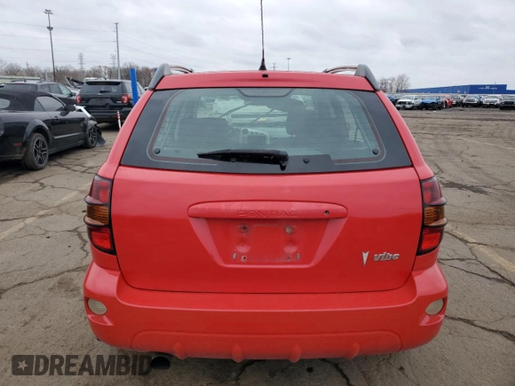 2005 Pontiac Vibe with VIN 5Y2SL63815Z446665, listed as a Copart auction lot 80417654 with 226,984 mi miles and Clean Title. Bid and sale history available at carsss.com. Image 6.