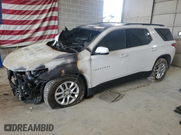 2021 Chevrolet Traverse LT Cloth z VIN 1GNEVGKW9MJ105094, wystawiony jako Copart lot #82088144 z przebiegiem Nie podano mil oraz Nie do naprawy • Non repairable. Historia ofert i sprzedaży dostępna na DreamBid. Obrazek 1.