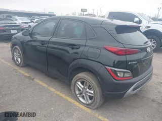 2022 Hyundai Kona Preferred with VIN KM8K22AB0NU841116, listed as a IAAI auction lot 41562114 with 31,978 mi miles. Bid and sale history available at carsss.com. Image 3.