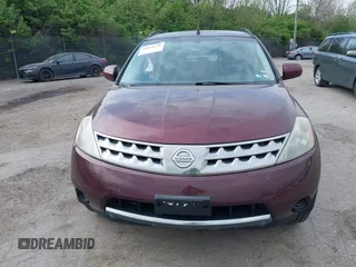2007 Nissan Murano S with VIN JN8AZ08W47W601653, listed as a IAAI auction lot 42074179 with 138,257 mi miles and . Bid and sale history available at DreamBid. Image 13.
