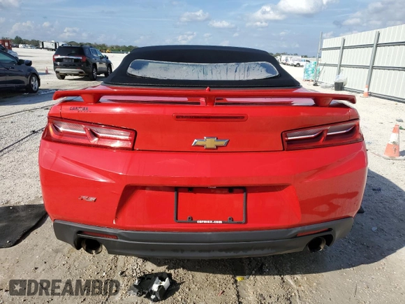 2017 Chevrolet Camaro 1LT with VIN 1G1FB3DS5H0174975, listed as a Copart auction lot 45291085 with 69,461 mi miles and Salvage Title. Bid and sale history available at carsss.com. Image 6.