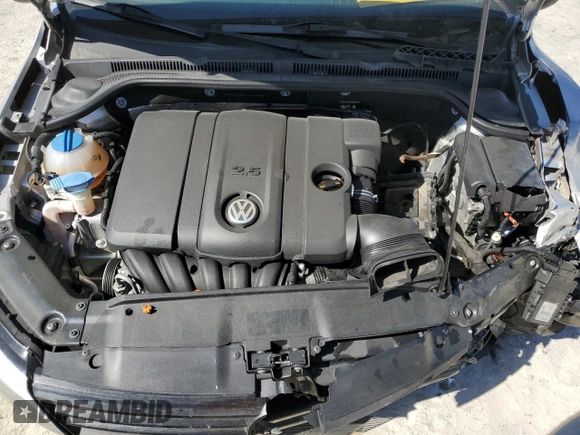 2012 Volkswagen Jetta SE with VIN 3VWDX7AJ5CM350994, listed as a Copart auction lot 48696755 with 116,674 mi miles and Salvage title. Bid and sale history available at DreamBid. Image 12.