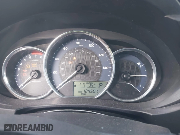 2016 Toyota Corolla L with VIN 2T1BURHE9GC637566, listed as a IAAI auction lot 42106364 with 124,507 mi miles and . Bid and sale history available at DreamBid. Image 7.