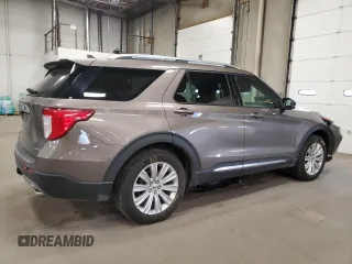 2021 Ford Explorer Limited с VIN 1FMSK8FH1MGA46296, выставлен на аукционе Copart как лот 60530105 с пробегом 69 796 миль миль и Списание • Salvage title. История ставок и продаж доступна на DreamBid. Изображение 3.